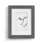 Cardinal on a Branch - Sharon Nowlan Wall Art - 10-in - Mellow Monkey