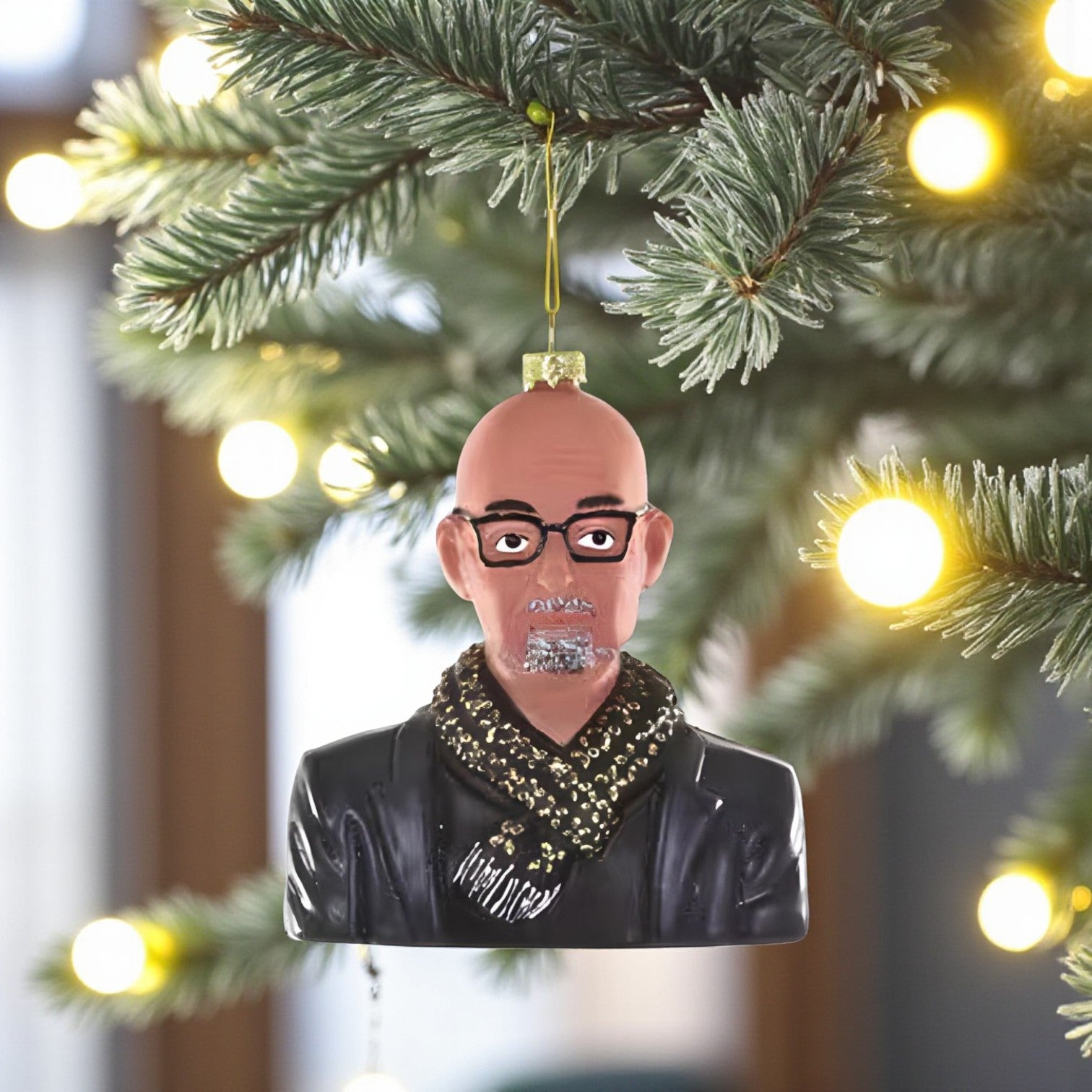 Tuccin’ Around the Tree - Cody Foster Ornament - 4-1/4-in - Mellow Monkey