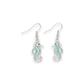 Silver Sea Horses In Mint - Earrings - Mellow Monkey
