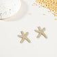 Crystal Studded Dancing Starfish - Earrings - Mellow Monkey
