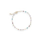 Faceted Multi-Colored Beads With Gold - Anklet - Mellow Monkey
