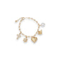 Golden Links With Charms - Bracelet - Mellow Monkey