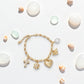 Golden Links With Charms - Bracelet - Mellow Monkey