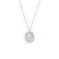 AB Crystal Silver Sand Dollar - Necklace - Mellow Monkey