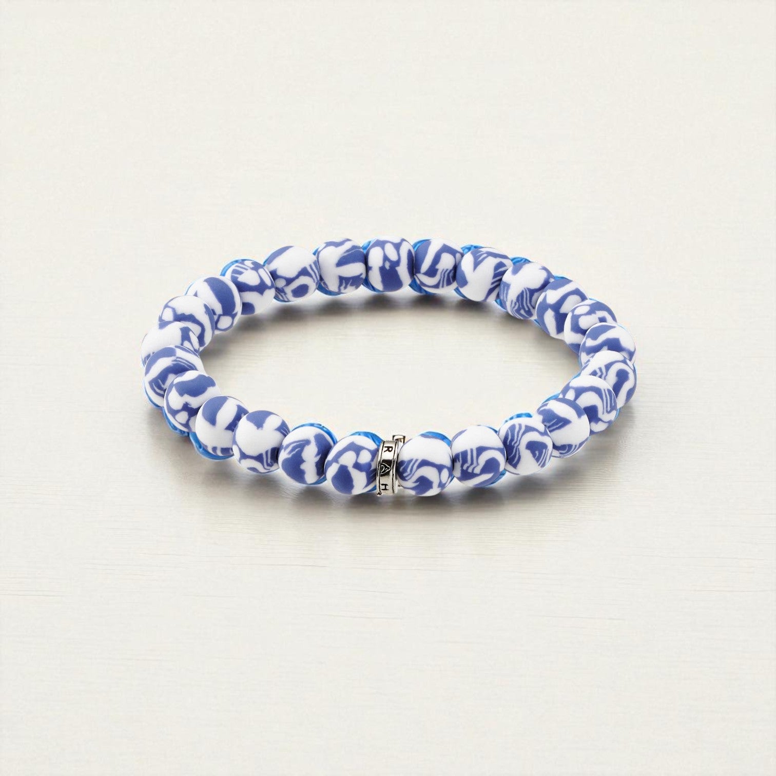Santorini Blue Stack Bracelet - Mellow Monkey