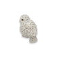 Ghost Snowy Owl Porcelain Miniature - Mellow Monkey