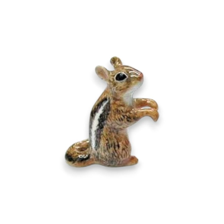 Chipper Chipmunk Porcelain Miniature - Mellow Monkey