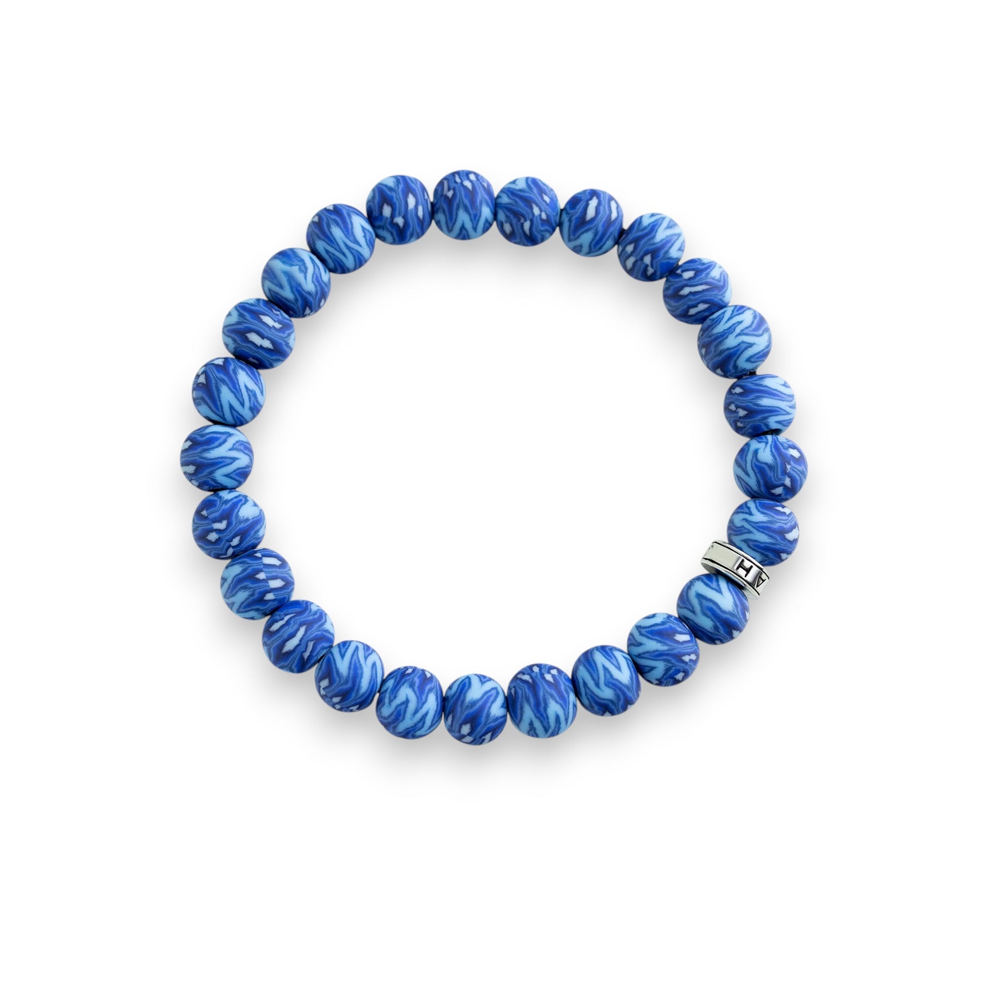 Blue Ikat Stack Bracelet - Mellow Monkey