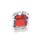 Reading Is An Act Of Resistance - Vinyl Sticker - 3-in - Mellow Monkey