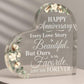 Anniversary Wedding Gifts – Heart Keepsake for Couple - 3.75-in - Mellow Monkey