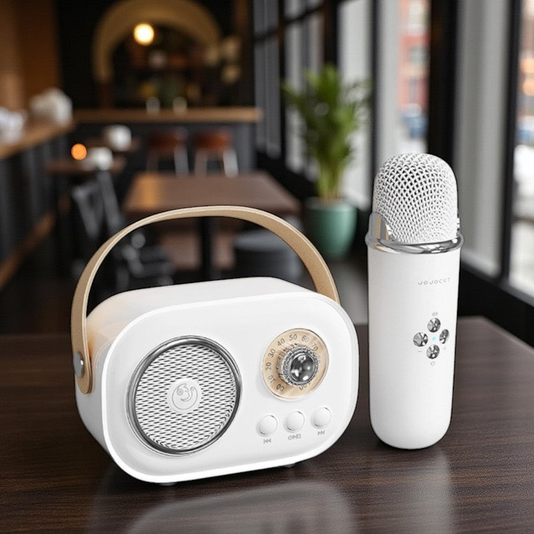 Karaoke Mini Set - White - Mellow Monkey