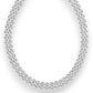 Lattice Choker - Silver - Mellow Monkey