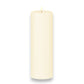 Flameless Ivory Pillar Candle - 3-1/2-in x 12-in - Mellow Monkey