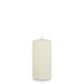 Flameless Ivory Pillar Candle - 3-in x 6-in - Mellow Monkey