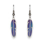 Northern Lights Feather Earrings - Mellow Monkey