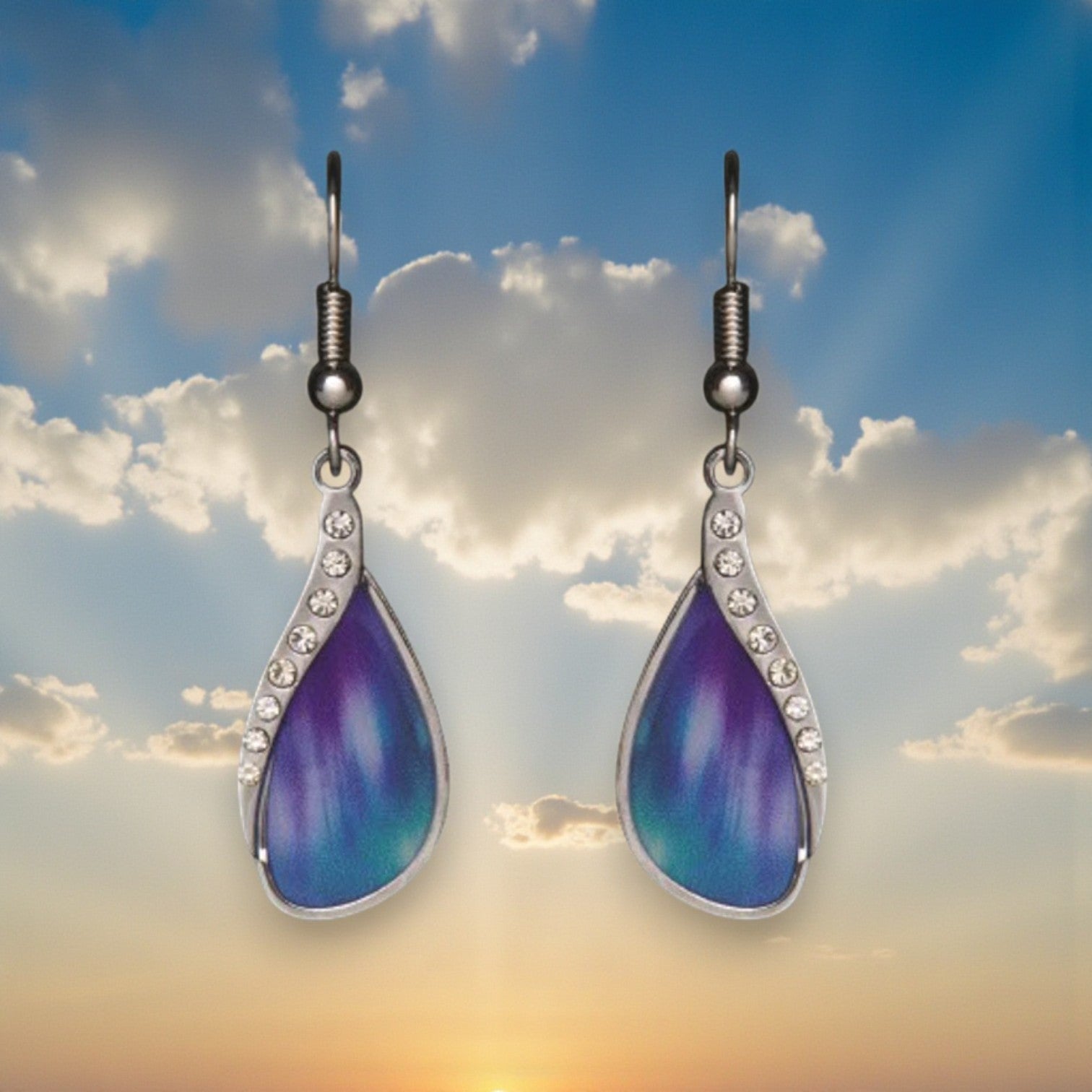 Northern Lights Mirage Earrings - Mellow Monkey