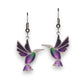 Northern Lights Hummingbird Earrings - Mellow Monkey