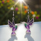 Northern Lights Hummingbird Earrings - Mellow Monkey