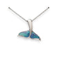 Northern Lights Whale Tail Necklace - Mellow Monkey