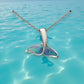 Northern Lights Whale Tail Necklace - Mellow Monkey