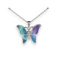 Northern Lights Butterfly Necklace - Mellow Monkey