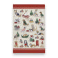 Merry Mutts Cotton Tea Towel - Mellow Monkey