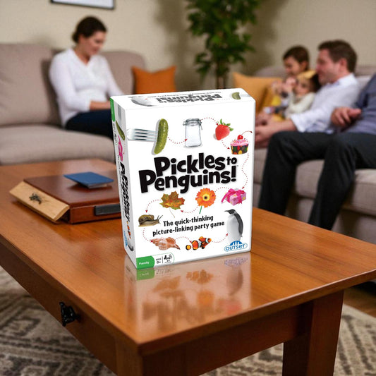Pickles to Penguins: Quick Thinking, Picture Linking Mayhem! - Mellow Monkey