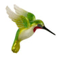 Glittered Hummingbird Ornament - 4-in. - Mellow Monkey