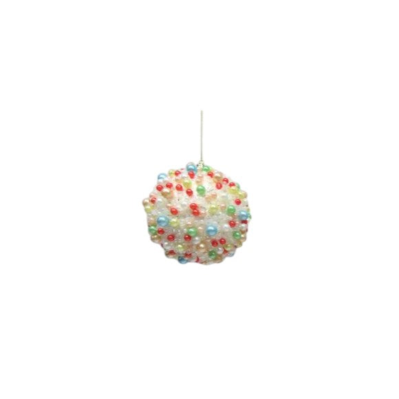 Candy Sprinkle Ball Ornament - December Diamonds Holiday Ornament - Mellow Monkey