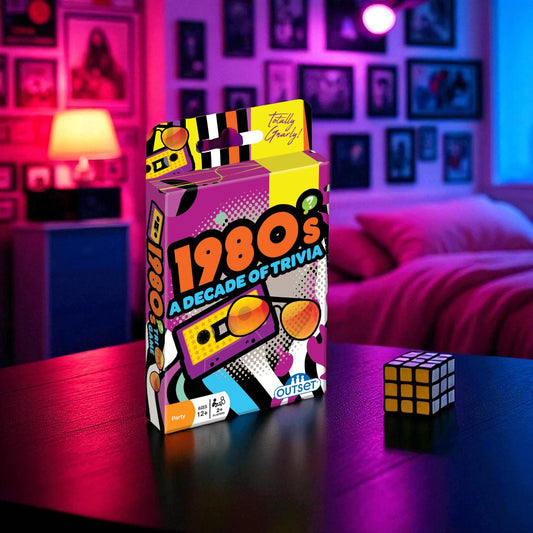 1980s - A Decade of Trivia Card Game - Mellow Monkey