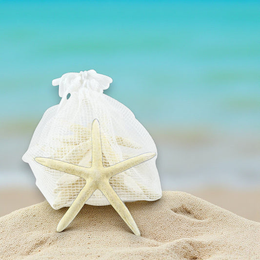 Ten White Finger Starfish Pack - Mellow Monkey