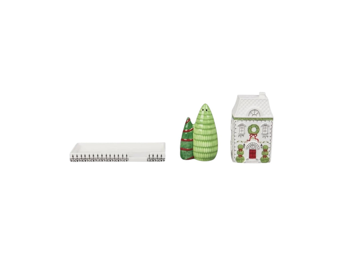 City Salt And Pepper Shakers - December Diamonds - Mellow Monkey