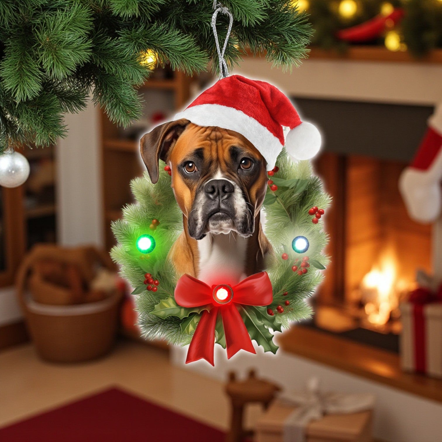 Boxer LED Ornament - Mellow Monkey