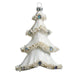 Pearl Trimmed Tree Ornament - 5-in. - Mellow Monkey