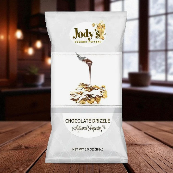 Chocolate Drizzle Popcorn 6.5 oz - Mellow Monkey