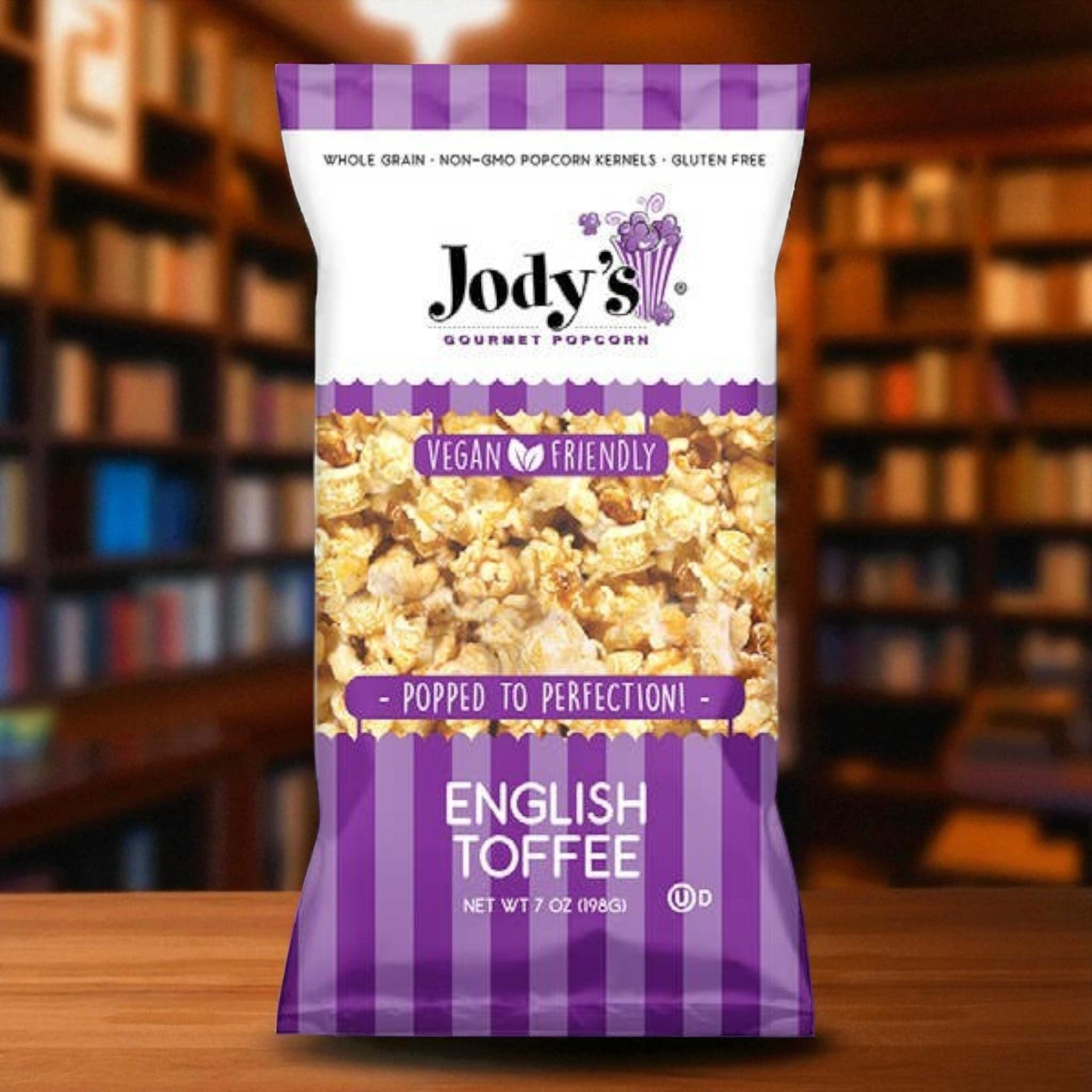 English Toffee Popcorn - 7 oz - Mellow Monkey