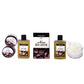 All Natural Bath & Body Luxury Spa Men's Sandalwood Gift Set - Mellow Monkey
