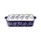 Floral Lace Blue Baker - 11 x 7-in - Temp-tations - Mellow Monkey