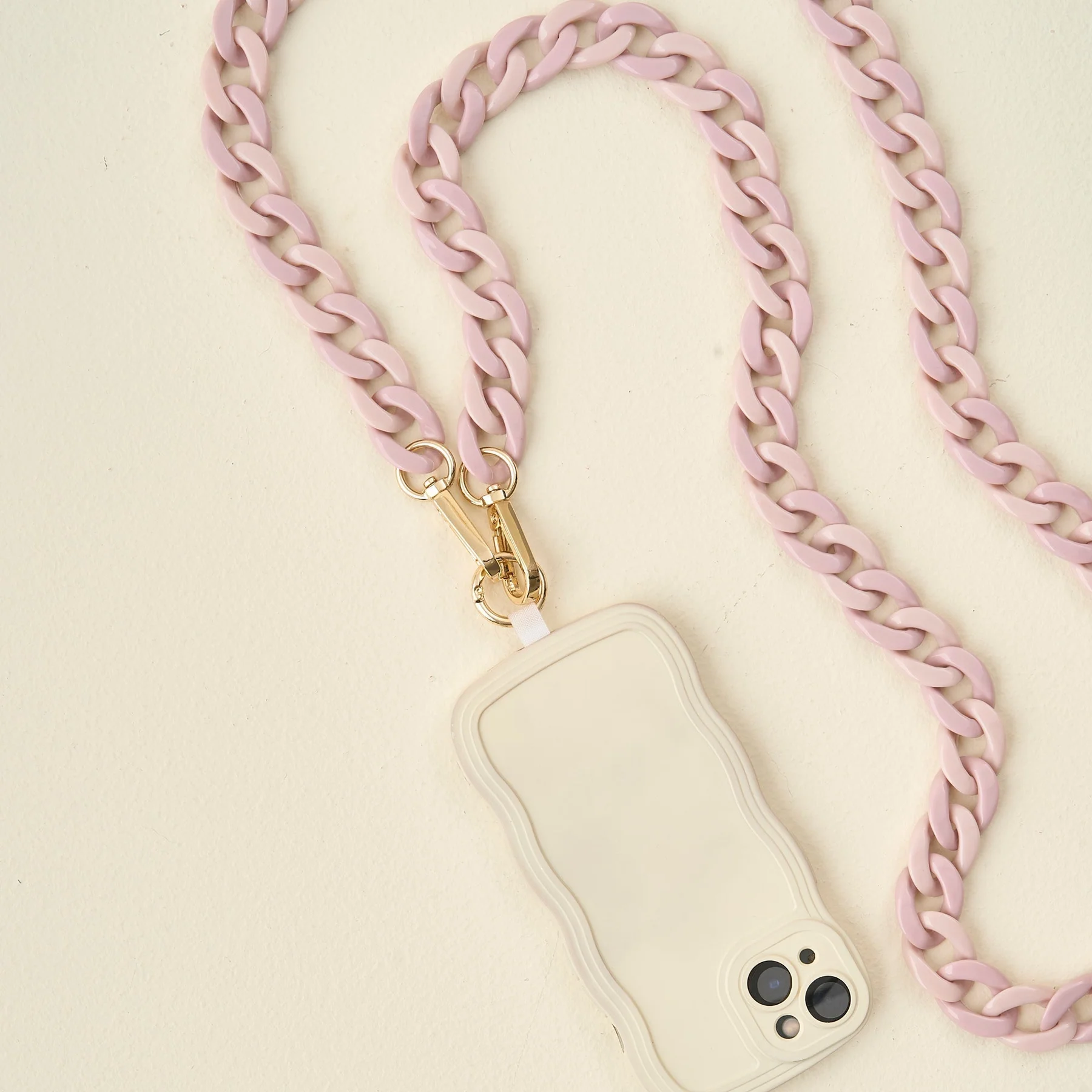 Duo Lilac - Hold the Phone Crossbody Chain - Mellow Monkey