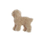 Furry Poodle Ornament - 4-1/4-in - Mellow Monkey