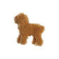 Furry Poodle Ornament - 4-1/4-in - Mellow Monkey