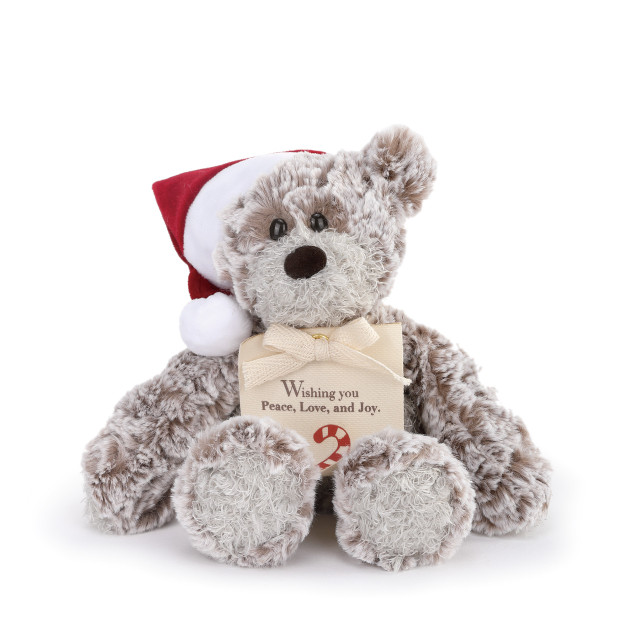 Christmas Mini Giving Bear - 8-1/2-in - Mellow Monkey