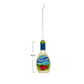 Hand-Painted Glass Ranch Dressing Bottle Ornament - 4-1/2-in - Mellow Monkey