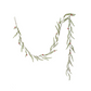 Faux Cedar Garland with Red Berries - 72-in - Mellow Monkey