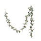 Faux Pine Garland with Mistletoe and Pinecones - 72-in