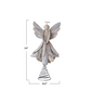 Driftwood Angel Tree Topper - 14-in - Mellow Monkey