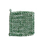 Hand-Woven Melange Cotton Crocheted Pot Holder - Mellow Monkey