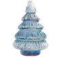 Iridescent Blue Recycled Glass Tree - 6-in - Mellow Monkey