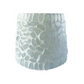 White Recycled Glass Mosaic Votive Holder - 5-1/2-in - Mellow Monkey