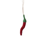 Wool Felt Chili Pepper Ornament - Mellow Monkey